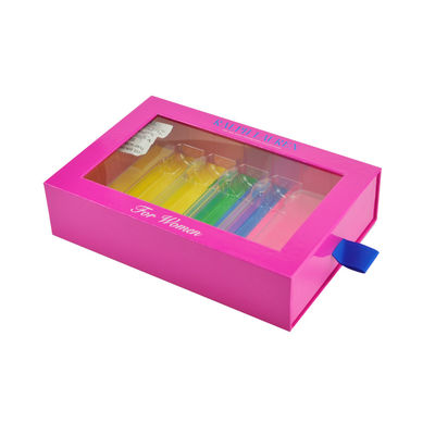 OEM Welcome 4 Pieces Perfume Gift Boxes . Slide Open Gift Boxes Handmade