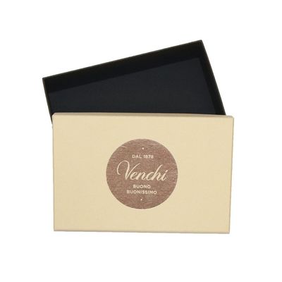 Detachable Lid Chocolate Gift Packaging Boxes 20*13*5cm With Beige