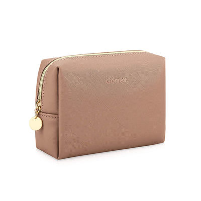 OEM Lightweight Makeup Zipper Pouch , Travel Toiletry Cosmetic Bag Daily Use