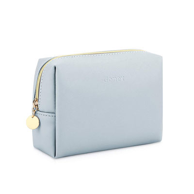 7.9&quot; Pantone colour printing Personalised Make Up Bag Light Grey