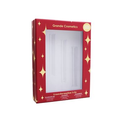 Transparent PVC Window Cosmetic Box For Lashes Lipsticks Brows Packing