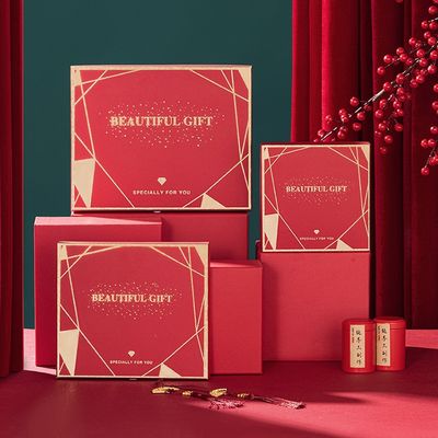 Handcrafted Hard Cardboard Bridesmaid Gift Boxes Packaging With Lids