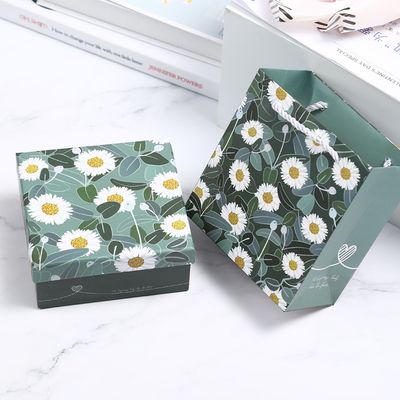 Decorative Custom Rigid Lid And Base Cardboard Gift Boxes For Snack Package