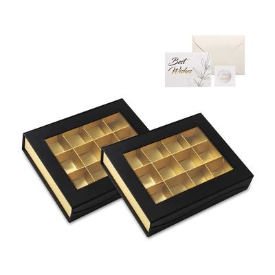 Rectangle Cardboard Chocolate Presentation Gift Boxes Fancy Customized