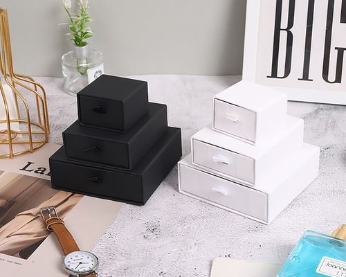 Personalized Drawer Style Small Jewelry Gift Box For Necklace Ring Hair Clips