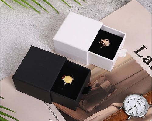 Personalized Drawer Style Small Jewelry Gift Box For Necklace Ring Hair Clips
