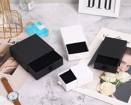 Personalized Drawer Style Small Jewelry Gift Box For Necklace Ring Hair Clips