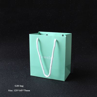 Custom Packaging Cardboard Jewelry Boxes For Necklaces Shoulder Type With Velvet Lining