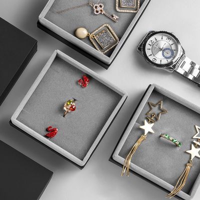 Custom Cardboard Jewelry Gift Boxes Earring Necklace Ring Packaging