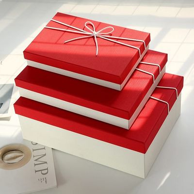 Multiple Colors Rigid Paper Gift Box