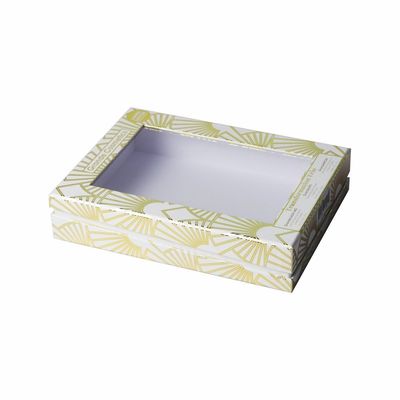 PET Tray 100% Recycled Make Up Gift Boxes With Clear Window