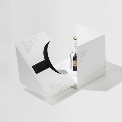 Magnetic Cubic Perfume Gift Boxes , Double Door Gift Box Customized  Size
