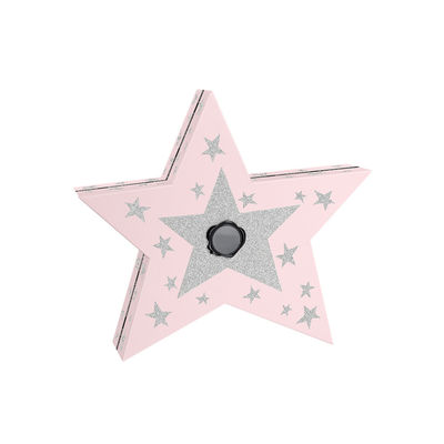 Decorative Starry Shape Perfume Gift Boxes With Detachable Lid