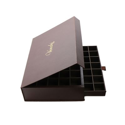 OEM Service Double Layer Chocolate Gift Packaging Boxes With Drawer Base
