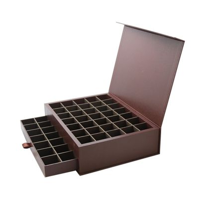 OEM Service Double Layer Chocolate Gift Packaging Boxes With Drawer Base