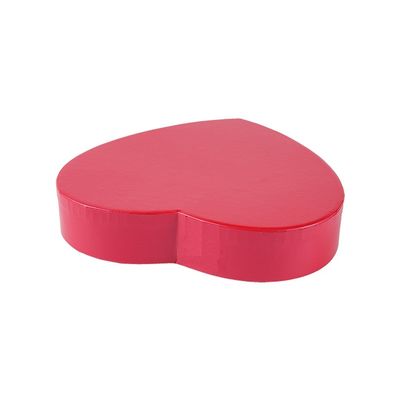 CMYK 19*19*3.8cm Chocolate Gift Packaging Boxes , Empty Heart Shaped Chocolate Boxes