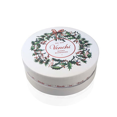 White Customized Chocolate Gift Packaging Boxes Detachable Lid