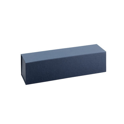 Blue Magnetic Snapshut Champagne Bottle Box 33*9*9cm Folding Type