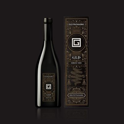 Rigid Bespoke Collapsible Wine Box Easy Assemble For Birthday