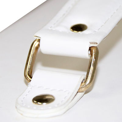 Flocking Lining PU Leather Wine Gift Packaging Boxes , 3 Bottle Wine Box With Double Clasps