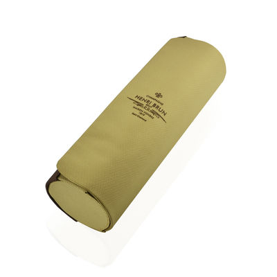Beige Scroll Shape Champagne Gift Box With Two Magnetic Buttons