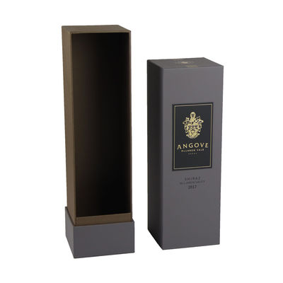 OEM Service Pull Out Wine Gift Packaging Boxes ISO9001 For Champagne