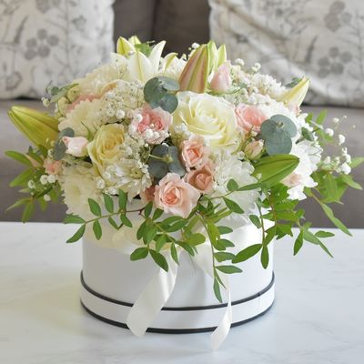 Decorative Cardboard Flower Bouquet Boxes Multifunctional For Graduation