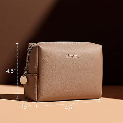 OEM Lightweight Makeup Zipper Pouch , Travel Toiletry Cosmetic Bag Daily Use