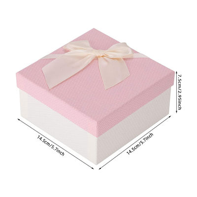 Artificial Rose Soap Flower Bouquet Boxes 14.5cm*14.5cm*7.5cm For Teachers