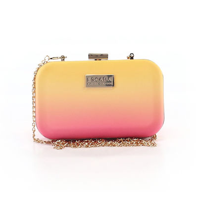 Clip Closure Dual Use Shoulder Messenger Evening Clutch Bag For Cocktail Party