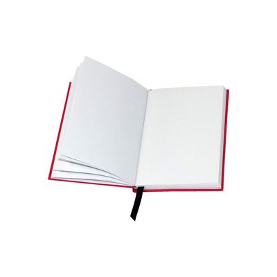 72 Sheets White Blank Pages Hardcover Notebook Customized Logo